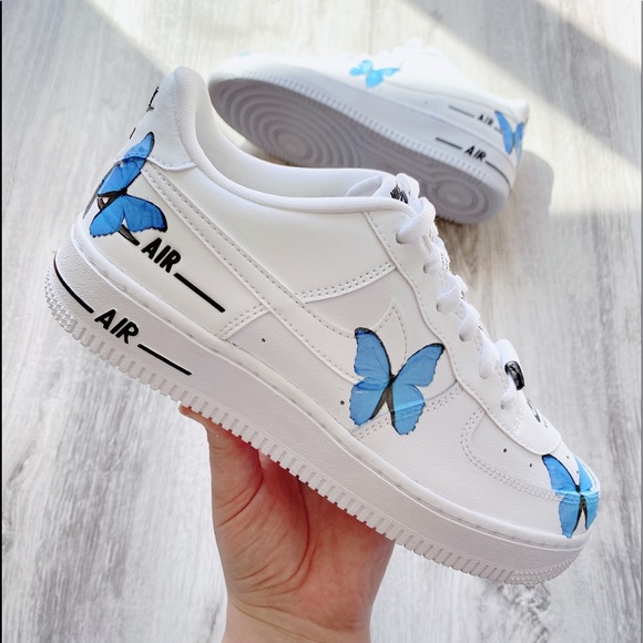 Nike Air Force 1 Custom butterfly 🦋 - Picture 3 of 13